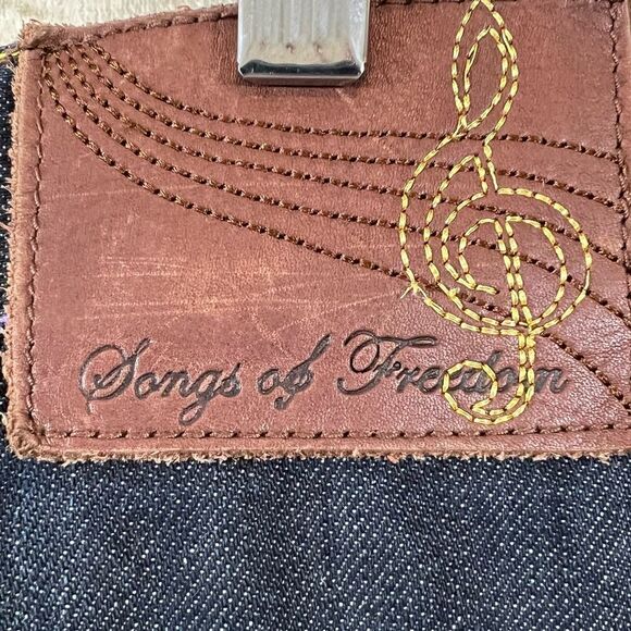 Vintage Songs of Freedom 5 Pocket Jeans - Picture 11 of 16